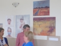 [051] V Międzynarodowy Plener Malarski im. ks. Marcina Dubiela „Cieślin – 2016″ (21.08.2016 - wystawa prac poplenerowych w Domu Ludowym w Cieślinie) (6)