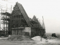 [080] Budowa kościoła parafialnego w Kwaśniowie Dolnym - 1987 r.