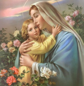 Maryja z Jezusem.