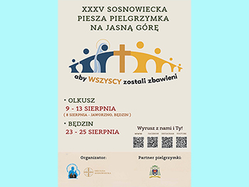 XXXV Sosnowiecka Pielgrzymka na Jasną Góre 2026 (G)